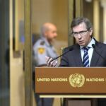 El representante especial de la ONU para Libia, el español Bernardino León