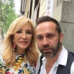 Con el diseñador Andreas Bogner