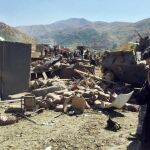 El camión bomba estaba cargado con cinco toneladas de explosivos