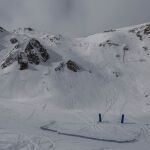 Imagen del recorrido de la prueba de Freeride Junior Tour celebrada en Piau - Engaly