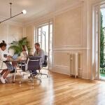 El espacio de coworking, Dcollab, ubicado en el barrio de Malasaña.