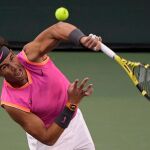Nadal comenzó su andadura en Indian Wells derrotando al estadounidense Jared Donaldson / Ap