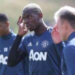 Paul Pogba durante un entrenamiento
