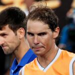 Rafa Nadal y Novak Djokovic