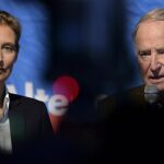Alice Weidel y Alexander Gauland, tras ser elegidos líderes en el congreso de la ultraderechista AfD