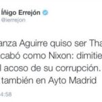 El politólogo Errejón confunde a Reagan con Nixon