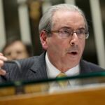 Eduardo Cunha, durante una sesión en el Congreso brasileño