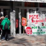 Protesta de la Plataforma de Afectados por la Hipoteca