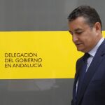 El delegado del Gobierno en Andalucía, Antonio Sanz