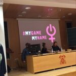 Presentación de la iniciativa #MyGameMyName (Foto: J. Gutiérrez)