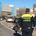 Imagen de la moto siniestrada