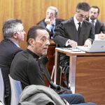 Roca y Muñoiz, ayer, durante la sesión del juicio