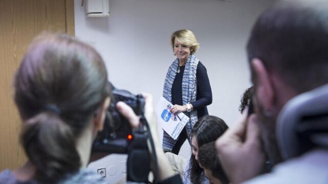Esperanza Aguirre considera que la comisión eran una «causa general contra el PP»