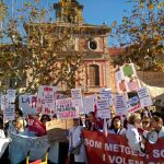 Los médicos protestaron el año apsado ante el Parlament