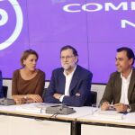 Reunión el pasado 17 de agosto, del Comité Ejecutivo Nacional del PP en Génova