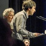 Fabio Cortese en la presentación del partido Ganemos Madrid en 2015