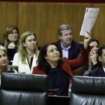 La portavoz parlamentaria del PP, Carmen Crespo