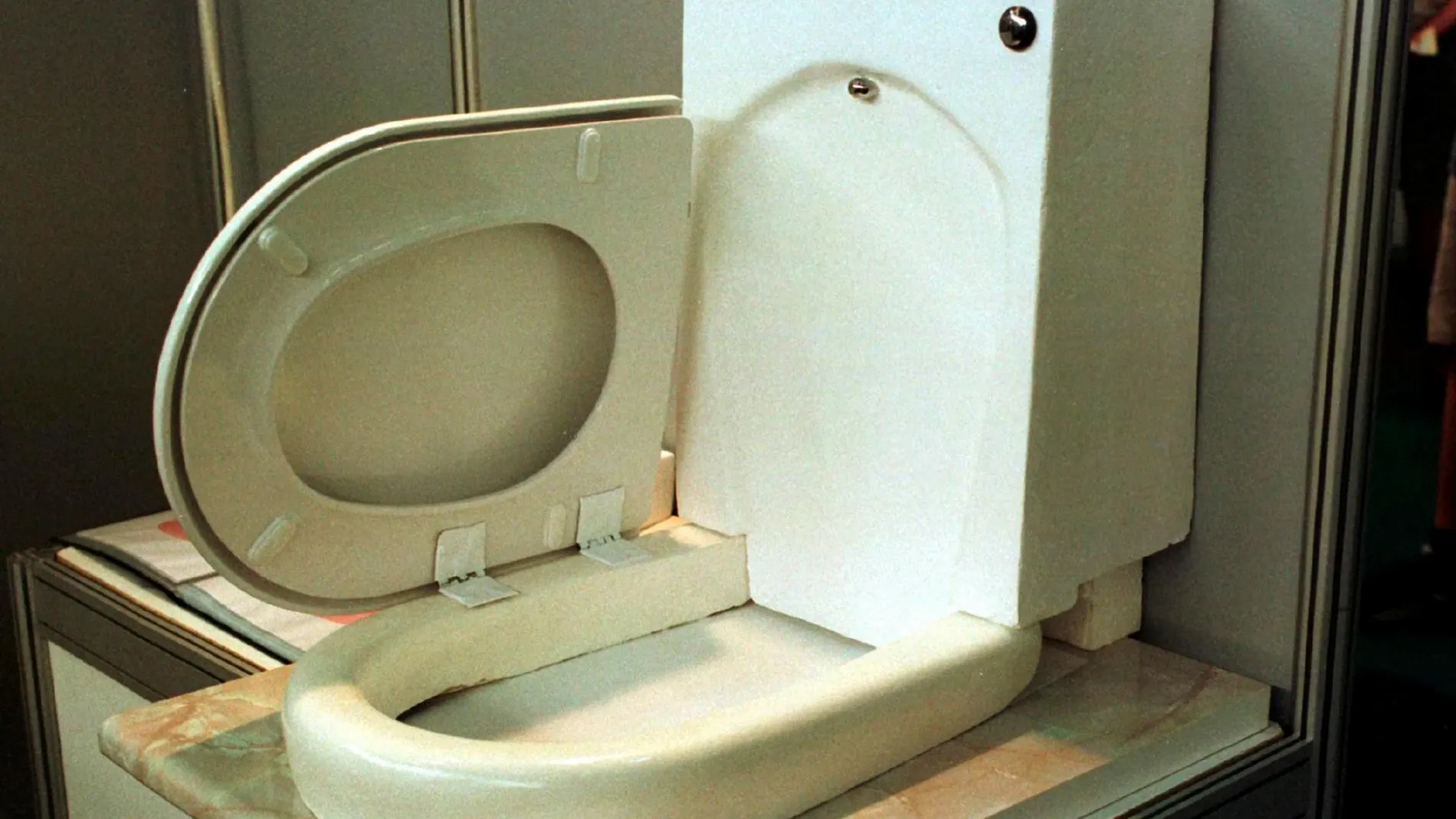 Imagen de archivo de un inodoro