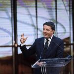 El primer ministro italiano, Matteo Renzi