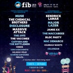 Muse, Chemical Brothers y Disclosure, al FIB 2016