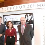 Los nuevos embajadores del Museo del Vino: Pepe Ribagorda, Pilar Molestina y Manuel Fariña
