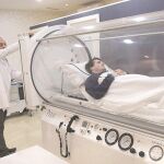 La Clínica Revitacell dispone de la única cámara hiperbárica monoplaza Perry existente en España
