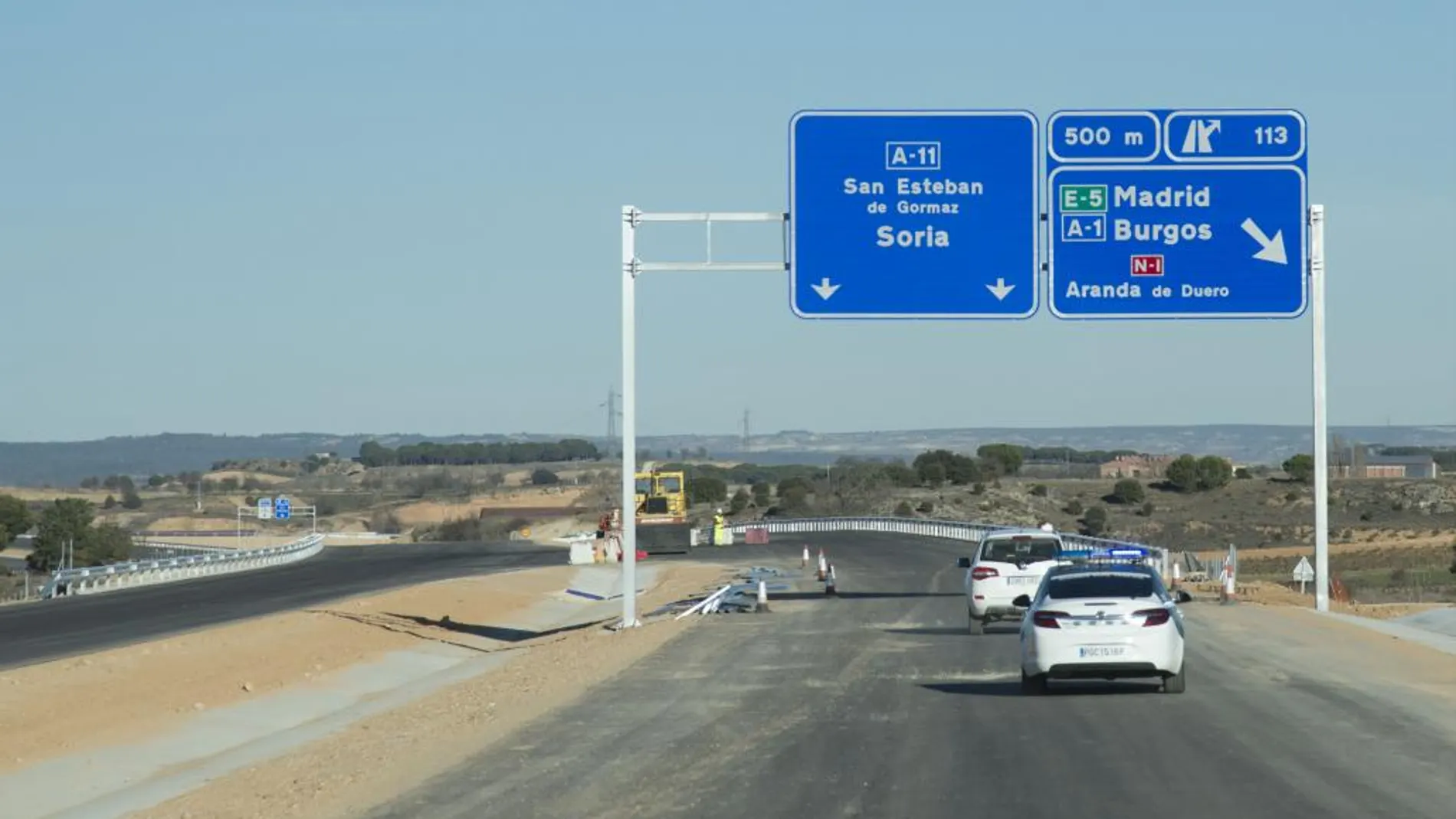 Obras de la Autovía del Duero A-11