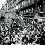 Una imagen de la proclamación de la Segunda República en abril de 1931. Los periodistas fueron imprescindibles cronistas de esos días para la historia