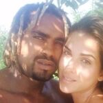 Gessica Notaro, junto a su ex pareja