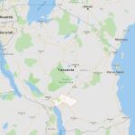 Mapa de Tanzania en el que se muestra la región de Njombe