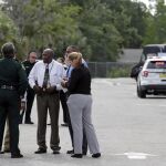 La Policía en el lugar del suceso