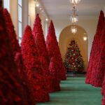 Así es la decoración de Navidad de Melania Trump en la Casa Blanca