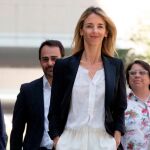 Cayetana Álvarez de Toledo, numero uno por el PP en Barcelona, durante el acto de presentación de listas del PPC a las Elecciones Generales del 28A