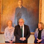 Borham, Fernández Labrador, Andavert, Klimowitz y Alencart, en la recepción