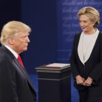Los dos candidatos a la presidencia de Estados Unidos