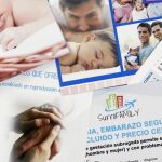 Folletos publicitarios recogidos en la feria Surrofair, que se celebra este fin de semana en el hotel Weare