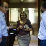 La presidenta del Parlament, Carme Forcadell