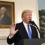 El presidente de Estados Unidos, en una imagen tomada ayer.