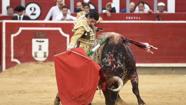Imagen de Talavante, hoy en Albacete / Foto: ALCOLEA