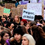 Manifestación contra la violencia de género el pasado año en Madrid
