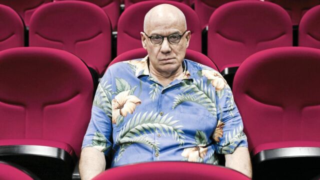 James Ellroy en su última visita a Barcelona para promocionar sus novelas