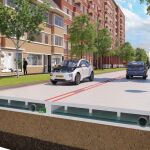 Fotografía facilitada por por KWS. Holanda prevé construir a finales de 2017 la primera carretera fabricada a partir de plástico reciclado