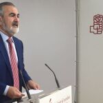 Rafael González Tovar, portavoz socialista en la Asamblea Regional de Murcia.