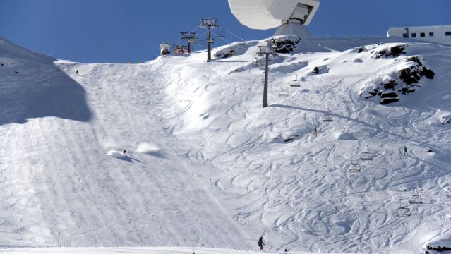 Imagen de Sierra Nevada, la más afortunada por el momento por nieve y kilómetros esquiables