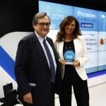 Lucía del Prado del Castillo, presidenta de la Fundación Filia de Amparo al Menor, fue la encargada de recoger el Premio a la Mejor Fundación para la Defensa y Protección del Menor