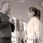 Pedro García Aguado, con una de las víctimas
