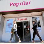 La acción del banco español se situó ayer en 0,338 euros