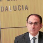 El presidente de la patronal andaluza, Javier González de Lara, en una imagen de archivo