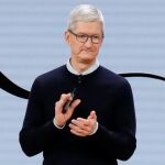Tim Cook, CEO de Apple, en un acto este año en Chicago. REUTERS/John Gress