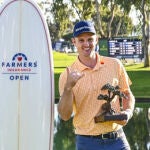 Justin Rose, con el título del Farmers Insurance Open